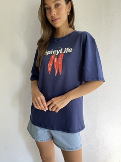REMERON OVERSIZE ESTAMPADO "SPICY LIFE" - Remeron SPICY - comprar online