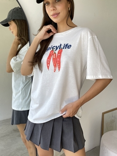 REMERON OVERSIZE ESTAMPADO "SPICY LIFE" - Remeron SPICY en internet