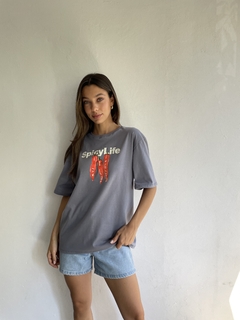 REMERON OVERSIZE ESTAMPADO "SPICY LIFE" - Remeron SPICY - comprar online