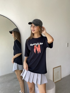 REMERON OVERSIZE ESTAMPADO "SPICY LIFE" - Remeron SPICY - comprar online