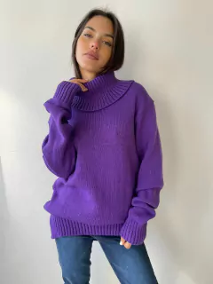 POLERON TEJIDO DE HILO ACRILICO — GRACE - tienda online