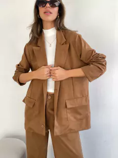 GANGA - BLAZER SCUBA TWILL SOFT - BLAZER BROOKLYN en internet