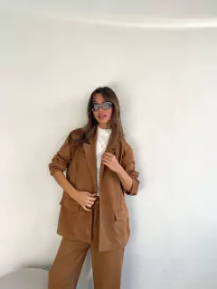 GANGA - BLAZER SCUBA TWILL SOFT - BLAZER BROOKLYN