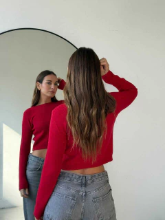 GANGA - SWEATER CORTO DE BREMER PUNTO INGLES - SWEATER KIRA