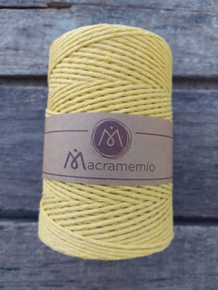 Hilo 100% Algodón. Amarillo 20h en internet
