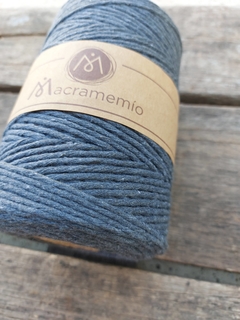 Hilo 100% Algodón. Gris 20h - Macrame Mio