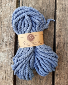 SALE-Cordon Retorcido 100% Algodón en 3 cabos (6mm) - Macrame Mio