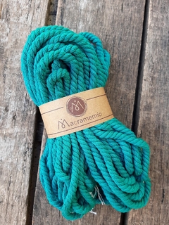 SALE-Cordon Retorcido 100% Algodón en 3 cabos (6mm) - Macrame Mio