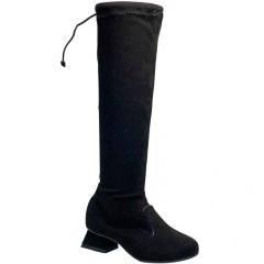 Bota Molekinha Over 02/2023 2177103 Strech Preto/camurça - comprar online