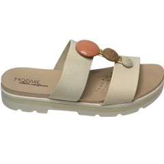 Tamanco Modare 7132138 Creme/coral/tan na internet