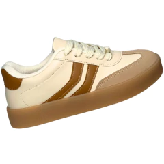 TÊNIS VIZZANO 1444100 BRANCO OFF/BEGE/CAMEL - HARTY CALÇADOS