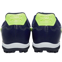 Imagem do Chuteira Topper Top Furia Society Marinho/branco/verde