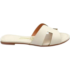 Rasteirinha Vizzano 6371367 Branco Off - HARTY CALÇADOS