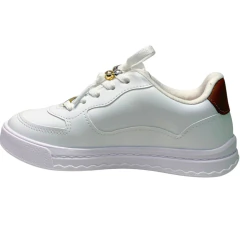 Tênis Molekinha 2575119 Branco/avelã - HARTY CALÇADOS