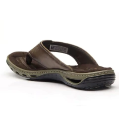 Chinelo Pegada Couro 131663-03 Cravo - loja online