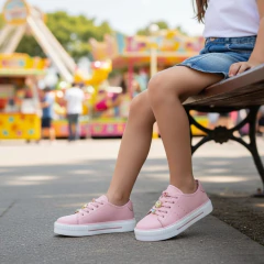 Tenis Molekinha 2565113 Rosa na internet