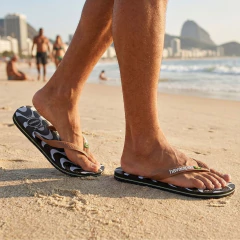 Chinelo Havaianas Top Copacabana Preto