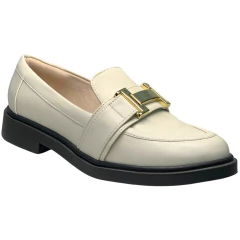 Sapato Loafer Mocassim Harty Off White - comprar online