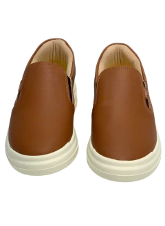 Tenis Klin Menino Iate 356.010 Caramelo