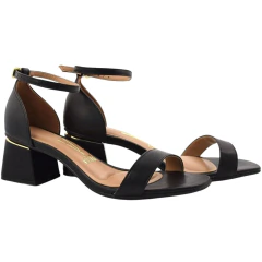 SANDÁLIA VIZZANO 6428104 PRETO - HARTY CALÇADOS
