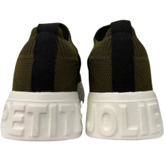 Tênis Petite Jolie Pj7582 Olive Green - loja online