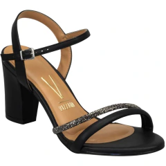 Sandália Vizzano 62621034 Preto/hematite - HARTY CALÇADOS