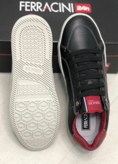 SAPATENIS FERRACINI COURO 8388-448A PRETO - comprar online