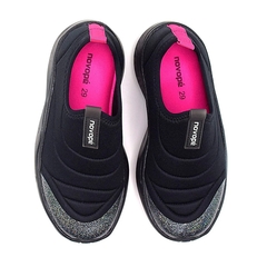 Tenis Novope 80001290 Preto/pink Fluor - HARTY CALÇADOS