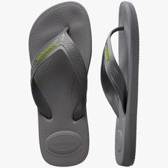 Chinelo Havaianas Top Max Comfort Cinza Aco - comprar online