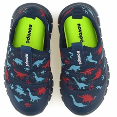 Tenis Novope Dinossauro 99001013 Azul/verm/fume - loja online