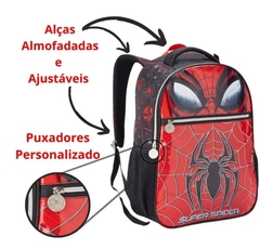 Mochila+estojo+lancheira H.aranha Mi42092 - comprar online