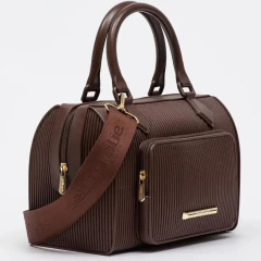 Bolsa Petite Jolie Pj11015 Brown Brown - HARTY CALÇADOS