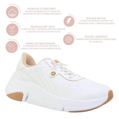 Tenis Modare 7401104 Branco - HARTY CALÇADOS