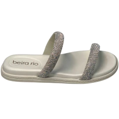 Papete Beira Rio 8488122 Branco Off/cristal na internet