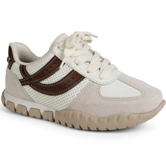 Tenis Tanara Couro T9321 Porcelana - comprar online