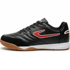 Tênis Topper Futsal Infantil Maestro Club Preto/branco/vermelho - HARTY CALÇADOS
