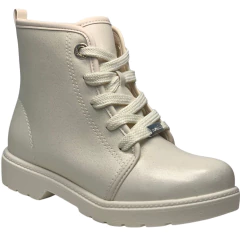 Bota Coturno Molekinha 2164134 Bco Off/gliter Pta - comprar online
