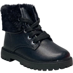 Bota Molekinha 2126524 Preto/gliter - comprar online