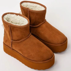 Bota Petite Jolie C/pelinho Dentro Pj7716 Doce De Leite na internet