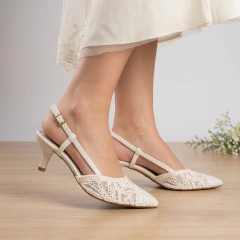 Imagem do Sapato Vizzano 11221099 Branco Off