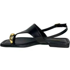 Sandália Rasteirinha Harty A2095-30155 Preto - HARTY CALÇADOS