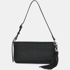 Bolsa Via Marte B1-408 Preto Preto - comprar online