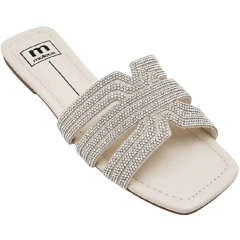 Sandalia Moleca 5462152 Cristal/bco Off na internet