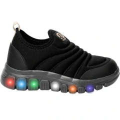 Tenis Novope C/led 99001404 Preto/fume Transl. - comprar online