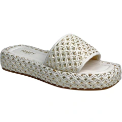 Tamanco Harty Z6985-31016 Off White/ouro - comprar online