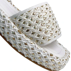 Tamanco Harty Z6985-31016 Off White/ouro - loja online