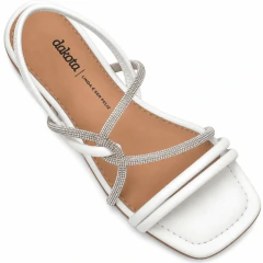 Sandalia Dakota Db943 Branco - HARTY CALÇADOS