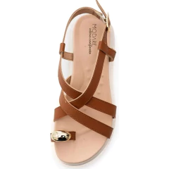Sandália Modare 7200107 Camel - loja online
