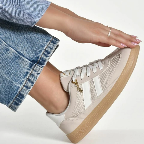 Tenis Via Marte 277-006 Baunilha/marfim - comprar online