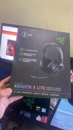 HEADSET GAMER - RAZER Kraken X Lite - P2 na internet
